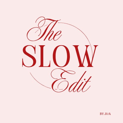 The Slow Edit