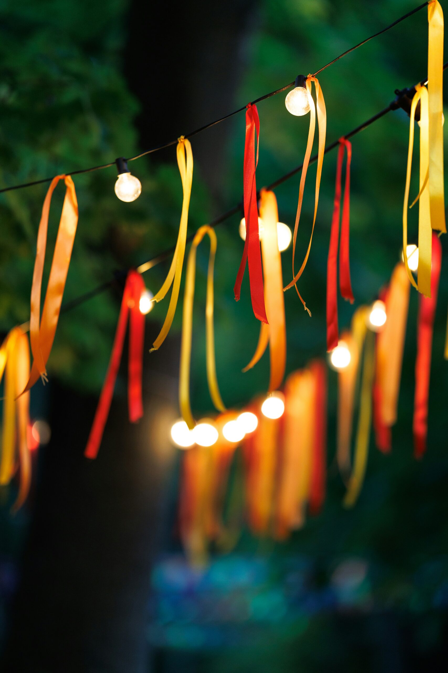 soft bokeh celebration lights
